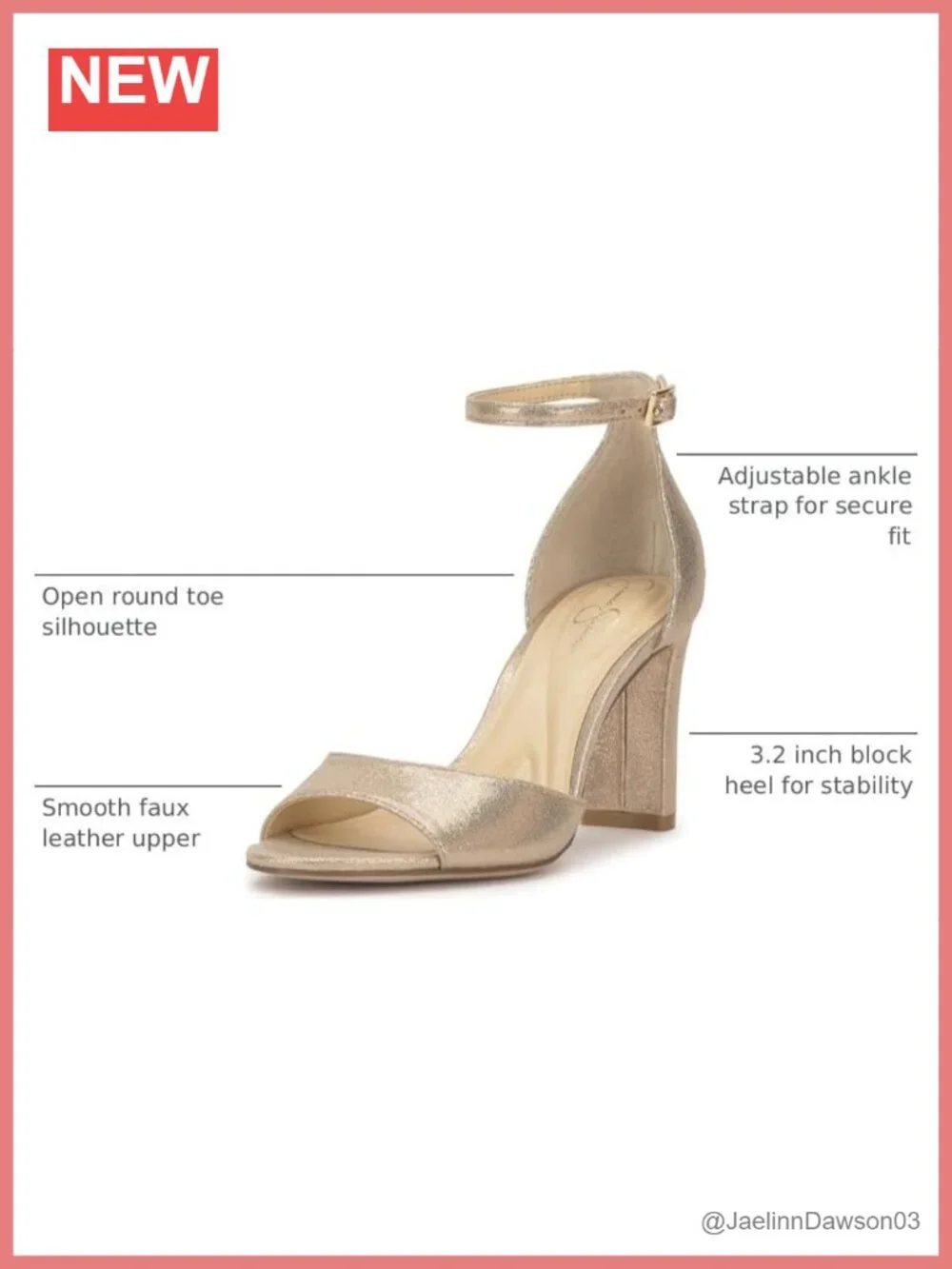 Block Heel Sandals with Ankle Strap Wedding Guest Shoes